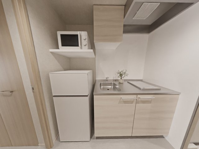 （仮称）UniLife新田辺駅前学生レジデンスのキッチン|※イメージです。