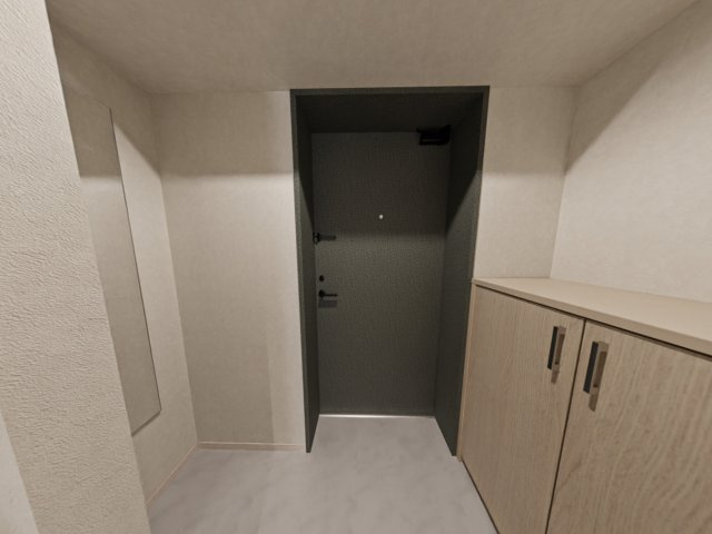 （仮称）UniLife新田辺駅前学生レジデンスの玄関|※イメージです。