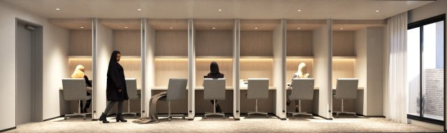 （仮称）UniLife新田辺駅前学生レジデンスのその他共用部分|スタディルーム※イメージです。