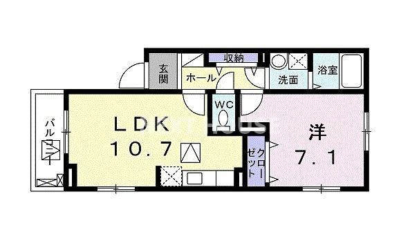 ＡＤ　Ｌｅａｄ　粉浜Ⅰの間取り