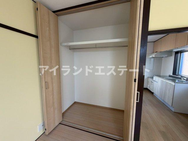 吉野ハイツ　リフォーム　角部屋　陽当たり良好の収納