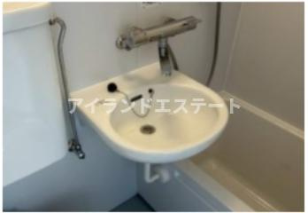 吉野ハイツ　リフォーム　角部屋　陽当たり良好の洗面所