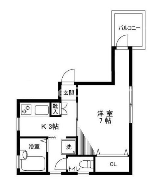 第3ノザワハイツの間取り