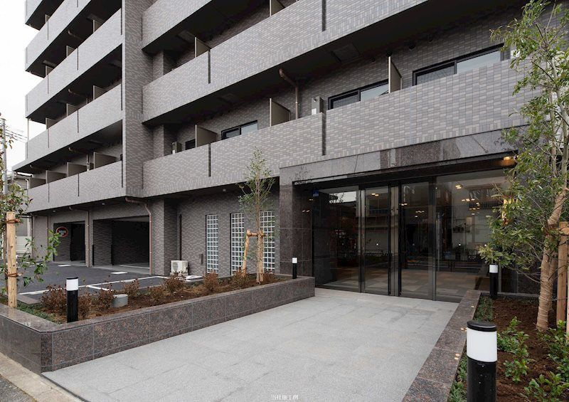 ルーブル板橋東新町壱番館のエントランス