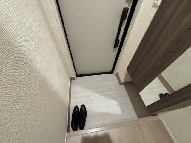 リッシュセゾン　Eの玄関
