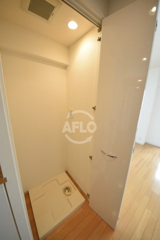 ノステルコート夕陽丘の設備|ノステルコート夕陽丘　室内洗濯機置場