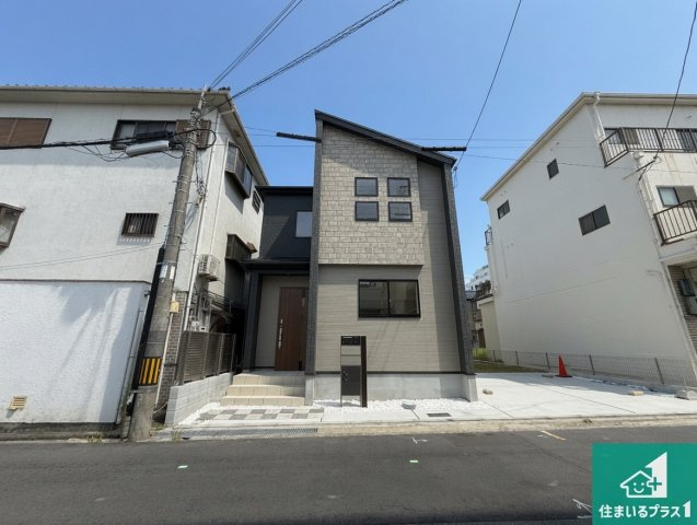 羽曳野市恵我之荘　新築一戸建ての外観|安心の10年保証！外観を美しく保ち、雨水で汚れを落とします！気になることがありましたら、お気軽にお問い合わせください！