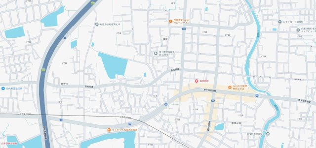 羽曳野市恵我之荘　新築一戸建ての地図