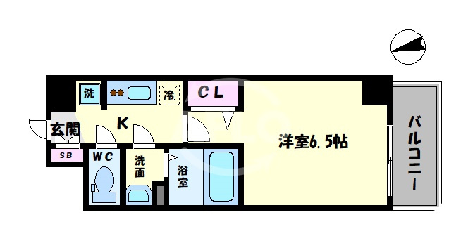 ララプレイス天王寺シエロの間取り|ララプレイス天王寺シエロ　間取り