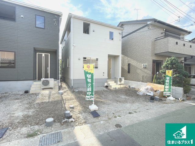 ★亀岡市柳町　第1期　新築一戸建ての外観|お客様に長く安心して住んでいだだける事にこだわった家づくり！住んでからのアフターサービスにもしっかりと取り組んでいます！