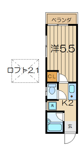 【間取り】 | イースタンパレス横須賀中央