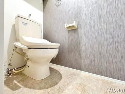 【トイレ】 | ハーモニーテラス上名古屋 | 清潔感のあるトイレです