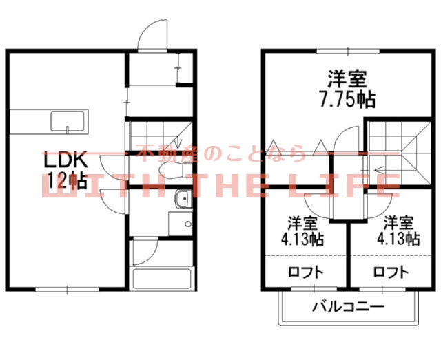 しおん【キャッシュバック対象物件】の間取り
