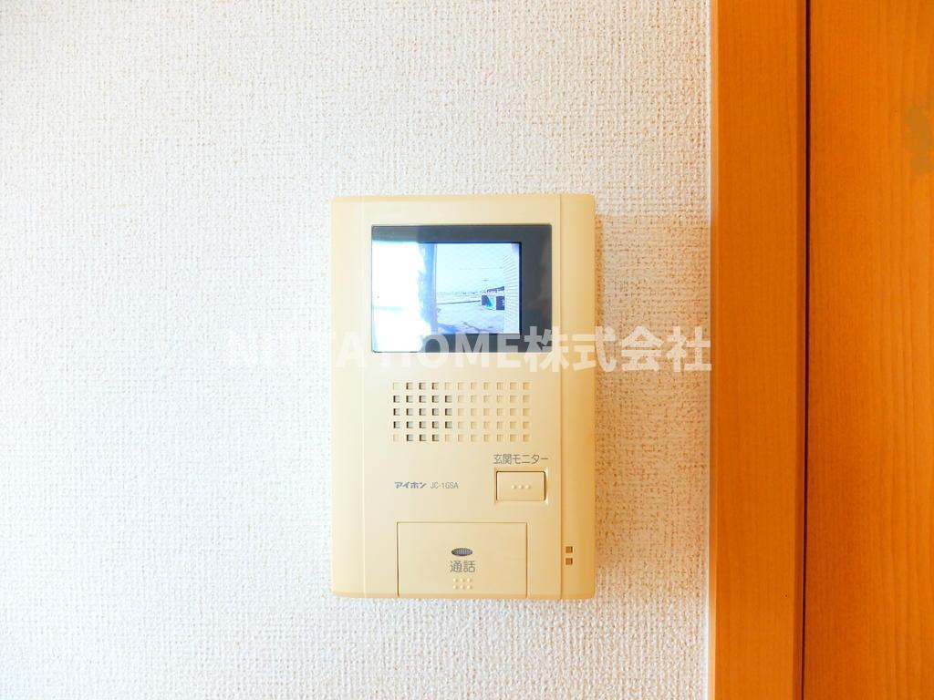 ベェル　ヴェルのセキュリティ|ＴＶインターホンも設置済み◎