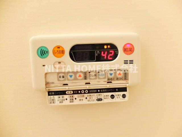 ベェル　ヴェルの浴室|追炊き機能はボタン一つで完了！
