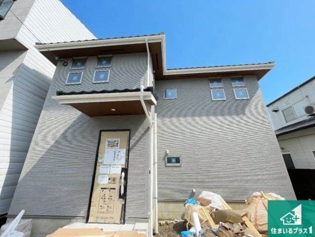 ★京都市右京区常盤草木町　新築一戸建ての外観|現在の進捗状況です！順調に作業進行中、完成が待ち遠しいです！詳細の間取り等、お気軽にお問い合わせください！