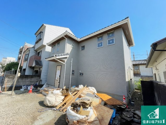 ★京都市右京区常盤草木町　新築一戸建ての外観|現在の進捗状況です！順調に作業進行中、完成が待ち遠しいです！詳細の間取り等、お気軽にお問い合わせください！