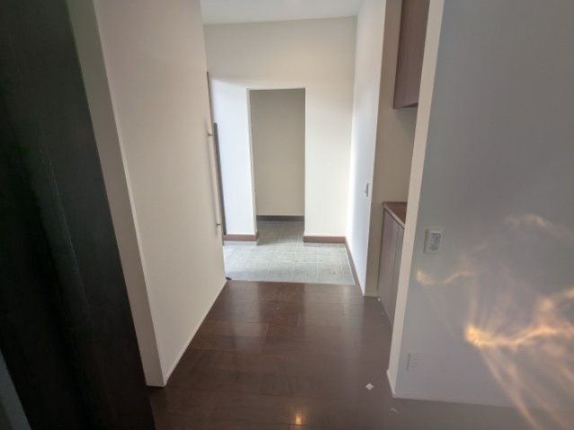 中古戸建　箕郷町生原の玄関|毎日通る玄関はこちらです