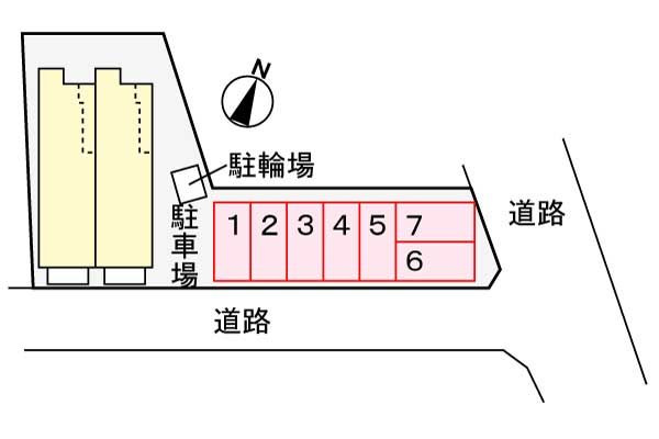 ゴット・ブルー　　刈谷市の賃貸ならクラスホーム刈谷店の駐車場