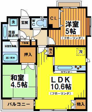 【間取り】 | チュリス明大前