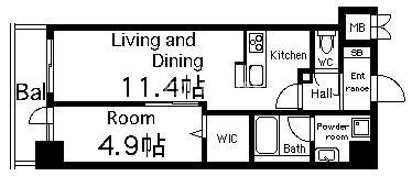 KOUKEN BLDG.の間取り