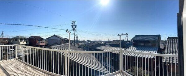 半田市栄町戸建のバルコニー