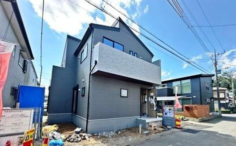 【新築】鶴ヶ島市脚折第27 全1棟の外観|完成に近づいております！
内覧ご希望の方はお気軽にお問い合わせください！