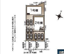 大村市玖島-第1の区画図