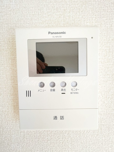 サニーグレイスのセキュリティ|モニタ付インターホンで安心♪