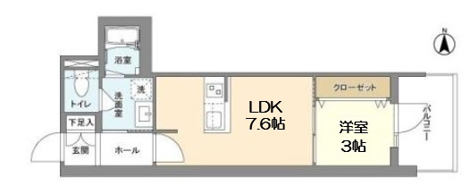 【間取り】 | RJRプレシア南堀江