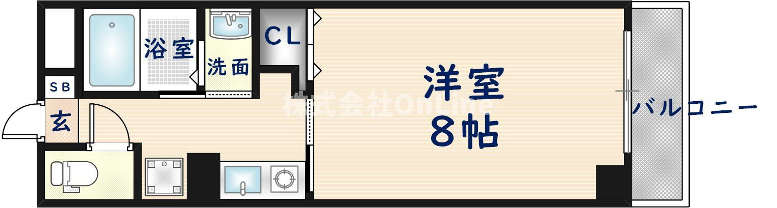 ネモフィラ東大阪の間取り