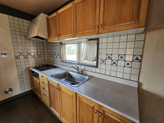 筑西市乙中古戸建のキッチン|使いやすいキッチンです