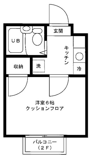 【間取り】 | メレックス中村橋B棟