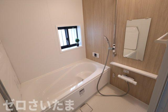 《仲介手数料無料》緑区大字三室89-18新築一戸建てハートフルタウンの浴室