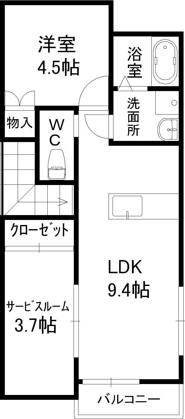 ロッタの間取り