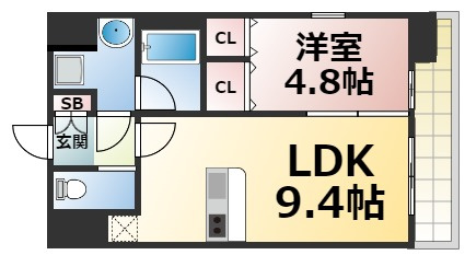 【間取り】 | プレジオ布施ASIAN　仲介手数料無料