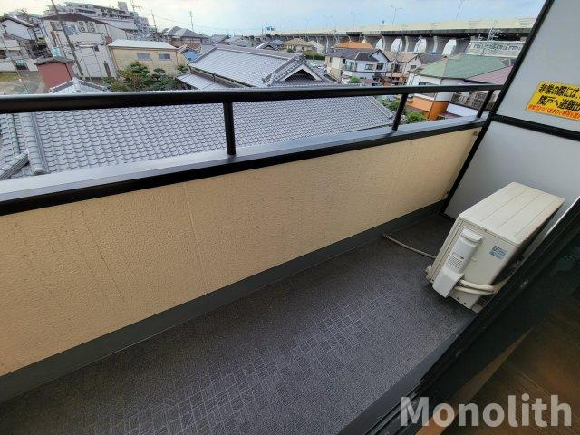 マンション谷佐のバルコニー