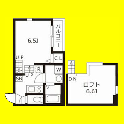 ハーモニーテラス白子町　名古屋市賃貸　仲介手数料無料の間取り