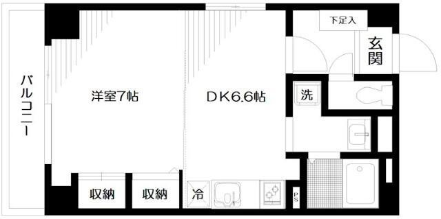 ボヌール三軒茶屋の居間・リビング|ゆったり過ごせるリビングです