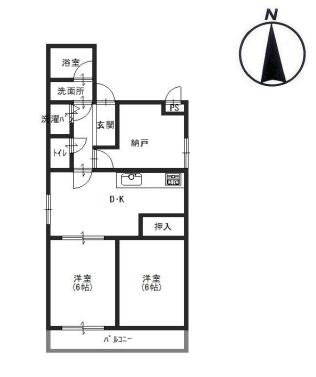 ロイヤルメゾン岡本Ⅲの間取り