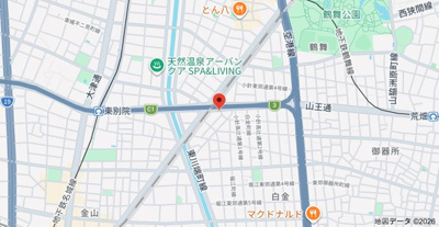 【地図】 | ファステート東別院シュプール