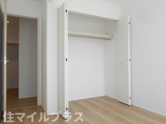 【洋室】 | 郡山市安積町長久保3丁目新築一戸建て4棟 | コンパクトで使いやすい洋室です