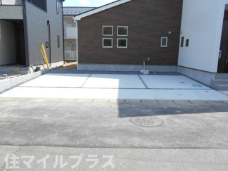 【駐車場】 | 郡山市安積町長久保3丁目新築一戸建て4棟 | カースペースがあります
