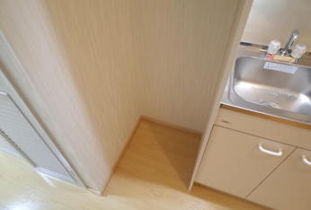 冷蔵庫置き場