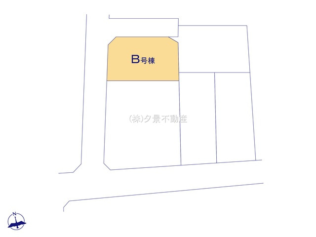 《仲介手数料無料》見沼区堀崎町692-6新築一戸建ての区画図