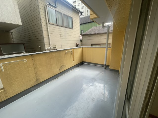 六甲道レクランのバルコニー