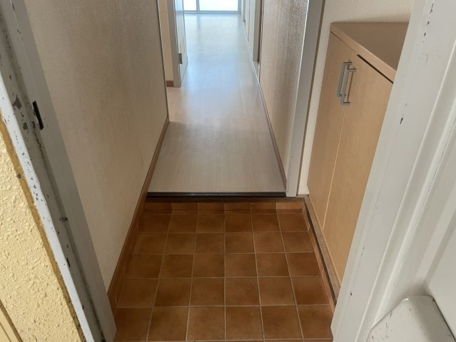 六甲道レクランの玄関
