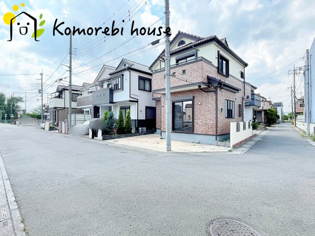 さいたま市北区宮原町　中古一戸建ての前面道路含む現地写真|26.5.14　撮影済み