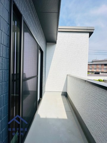 福津市津屋崎1丁目2号棟　戸建てのバルコニー