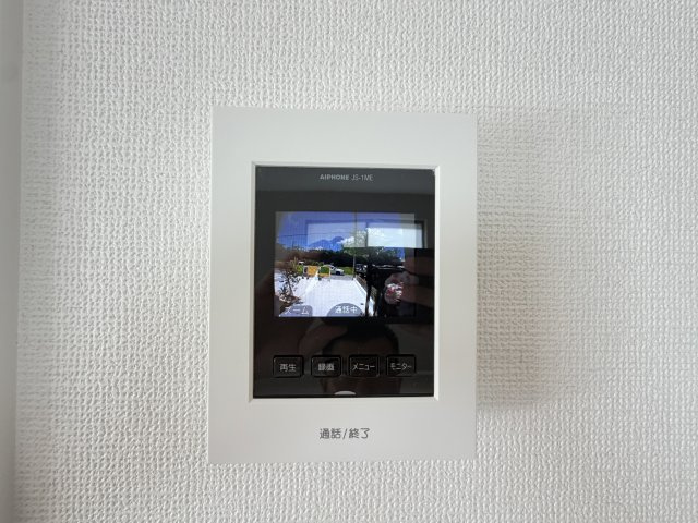 うるま市江洲（全10棟）Ａ号棟のセキュリティ|A号棟　TVモニター付きインターフォン♪